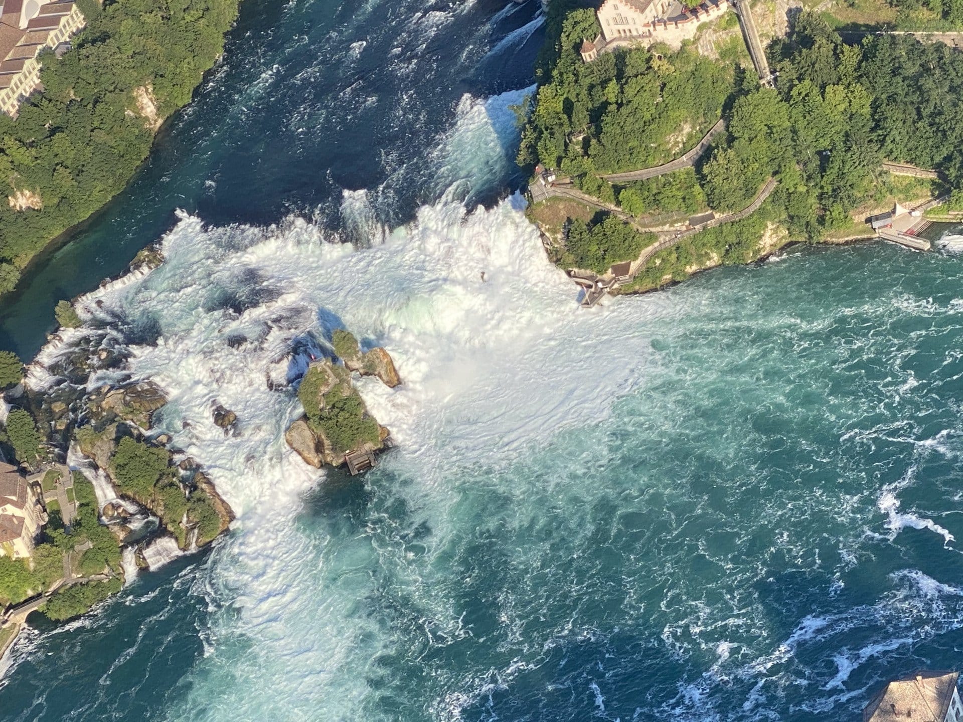 Den Rheinfall aus der Nähe erleben