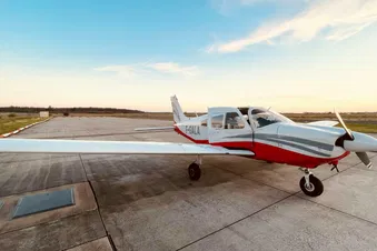 60min Schnupperflug. Beispiel Skyline Frankfurt/ Rheingau