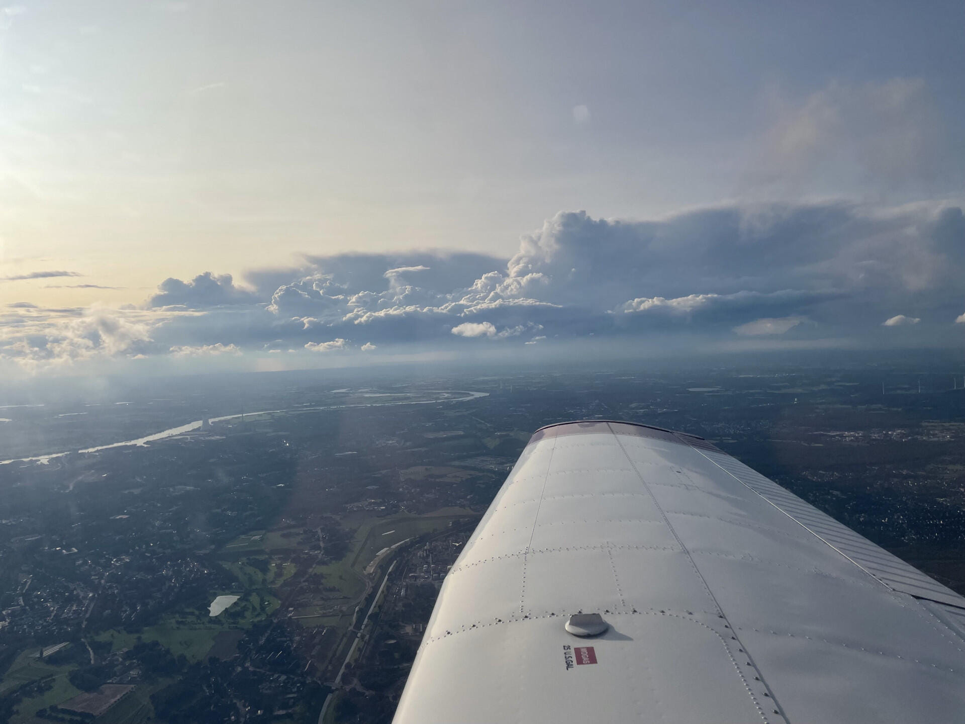 Rundflug Niederrhein - Ruhrgebiet