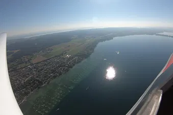 Rundflug zum Bodensee mit Inseln Reichenau & Mainau
