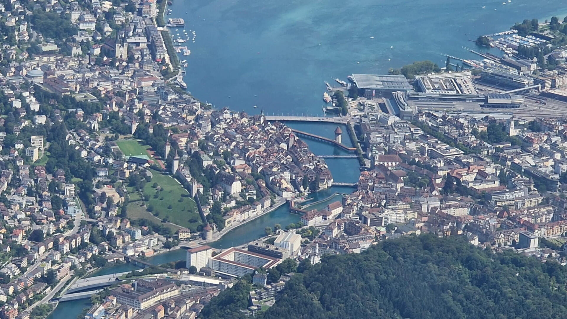 Lake Lucerne - Mount Pilatus - Mount Rigi