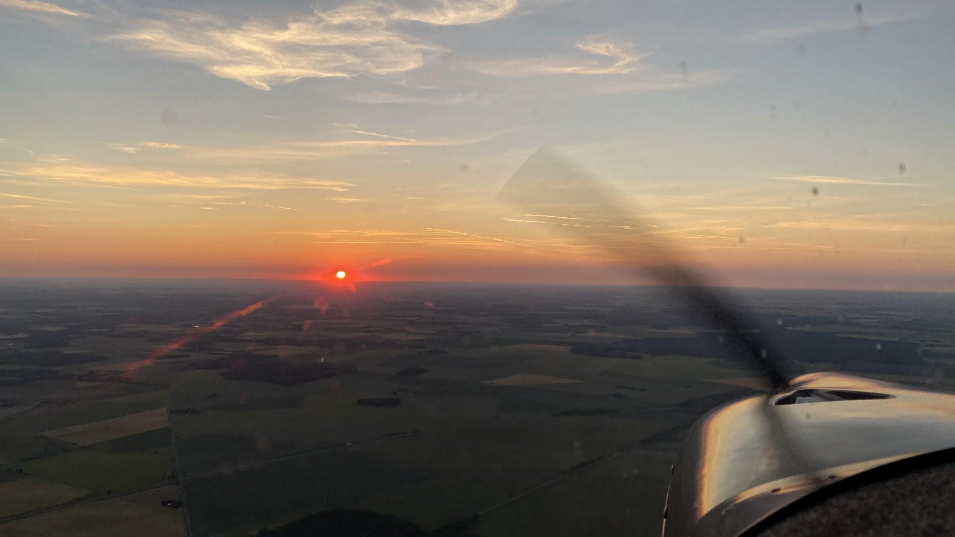 Berry - Bourbonnais - Tour de la forêt de Tronçais en avion