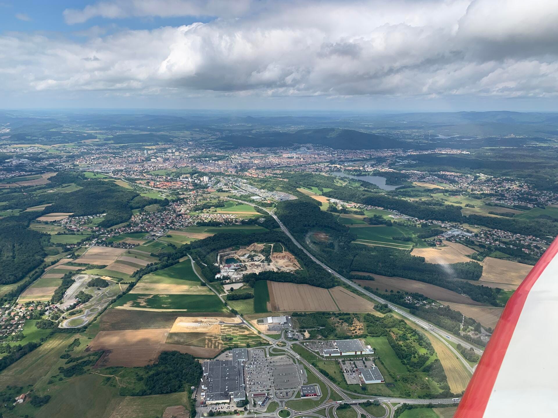 Belfort, Reliefs sud des Vosges, Thann et Route des Vins