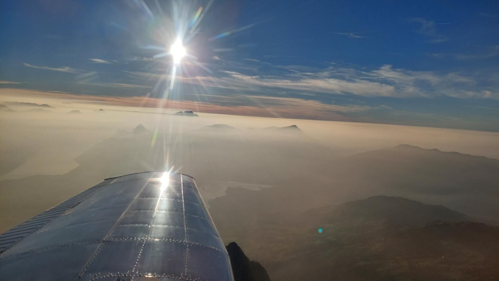 Heiratsantrag aus der Luft