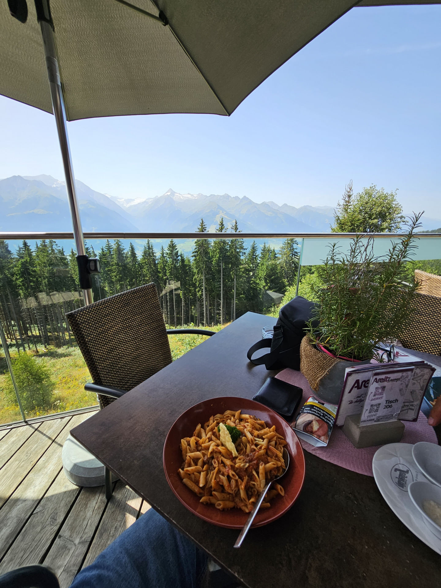 Ein Tagesausflug in die Alpen