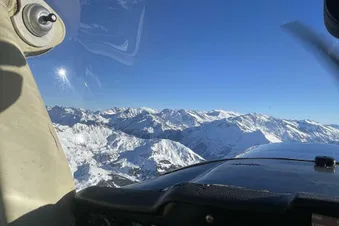 Matterhorn, Aletschgletscher und Jungfraujoch