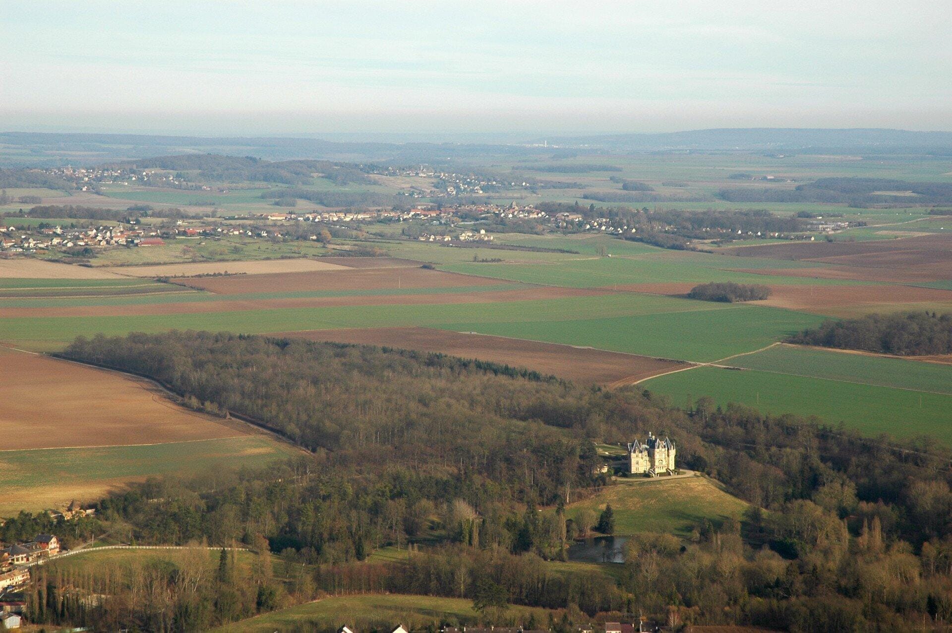 Balade aérienne autour de Cergy