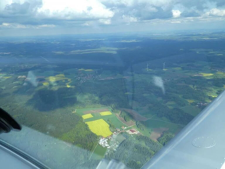 Rundflug Nürnberg - Fürth - Erlangen (2 Personen)