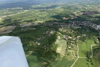Les joyaux du Quercy vus du ciel