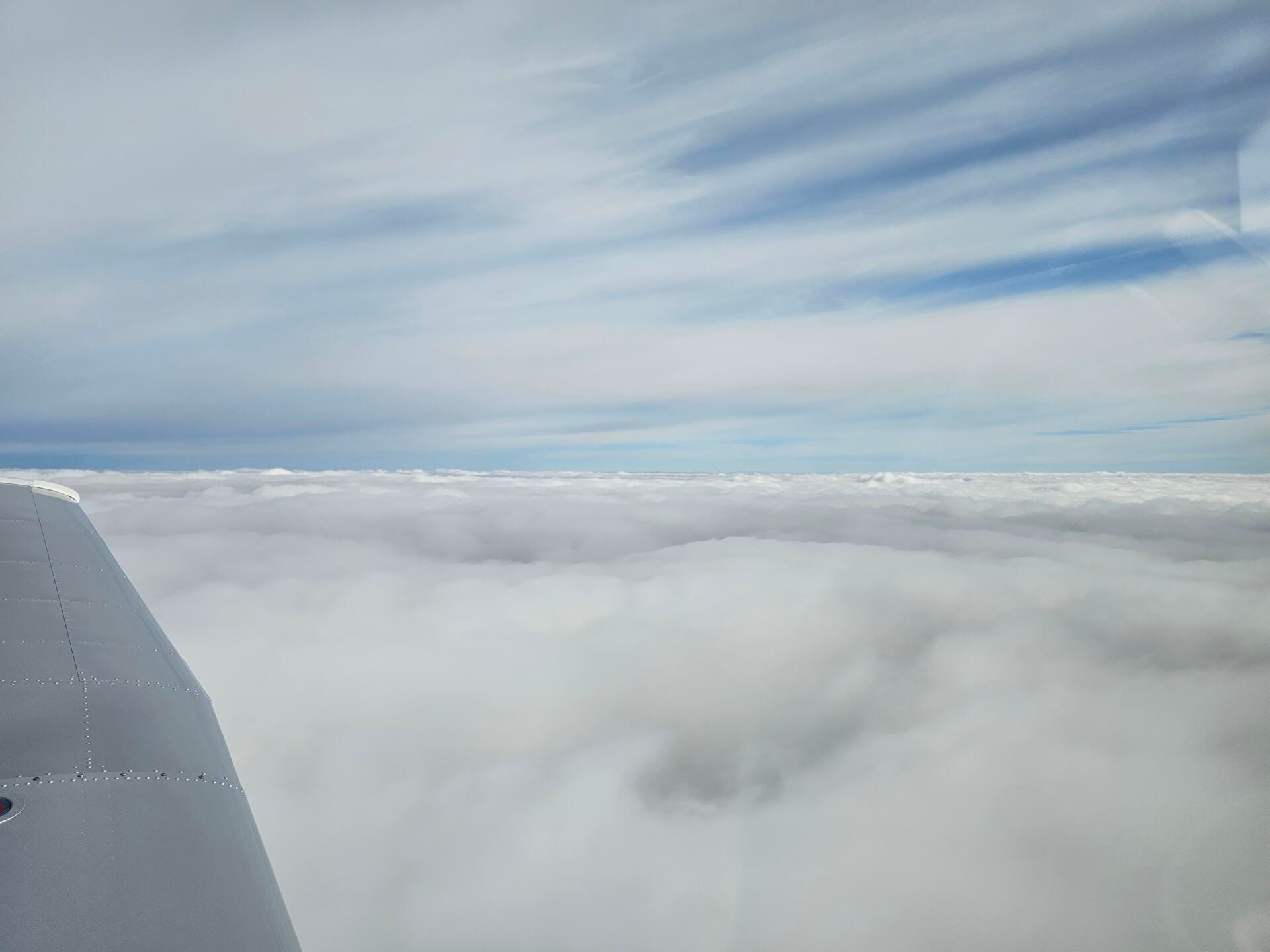 IFR durch die Wolken