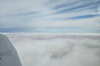 IFR durch die Wolken