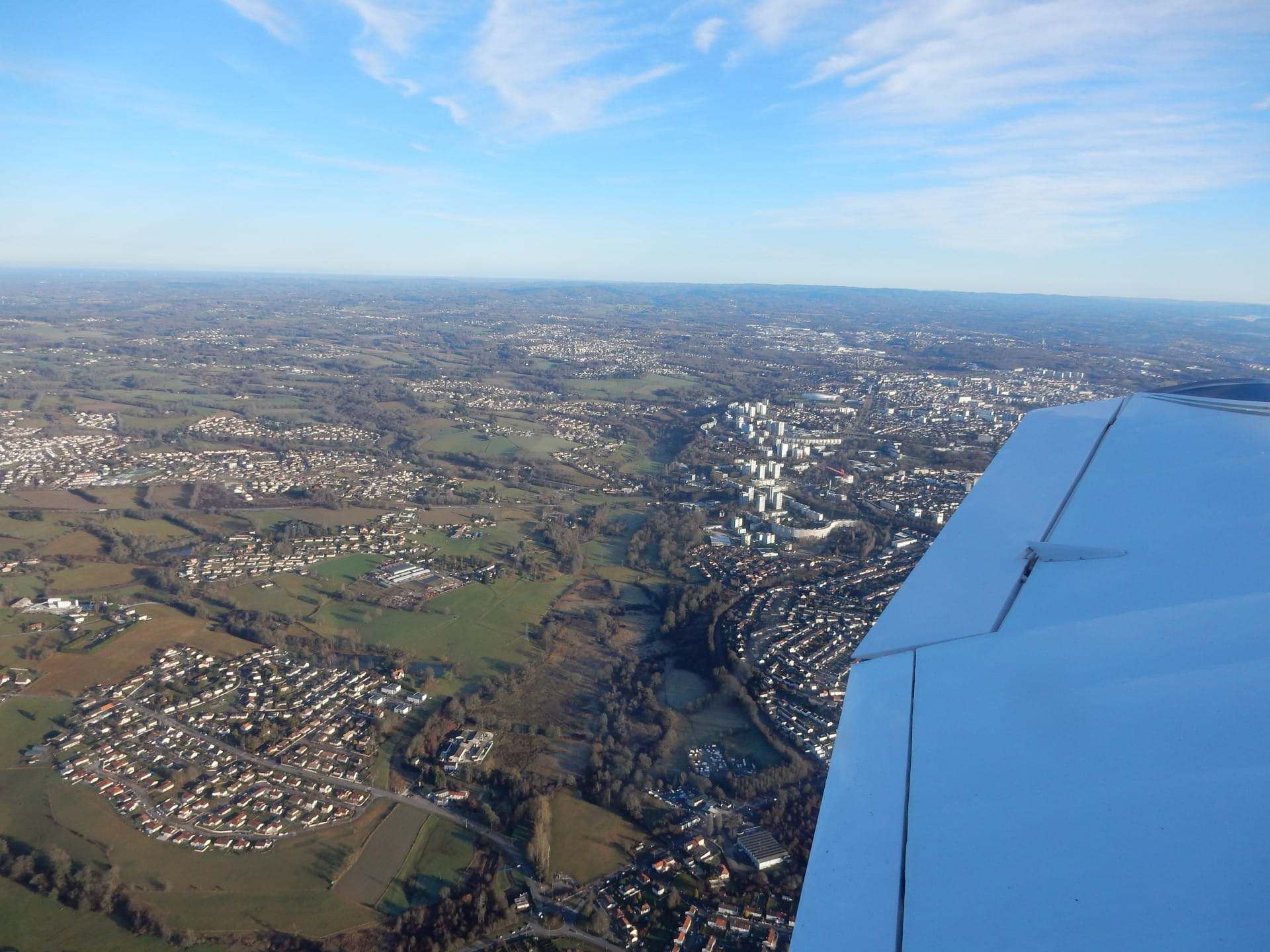 Vue aérienne de LIMOGES