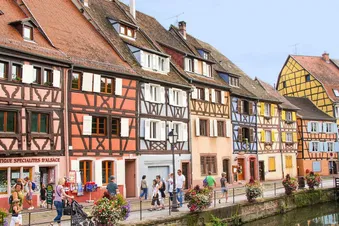 Visite de l'Alsace et ces châteaux, vignes, winstubs