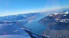 Sightseeing flight central Switzerland