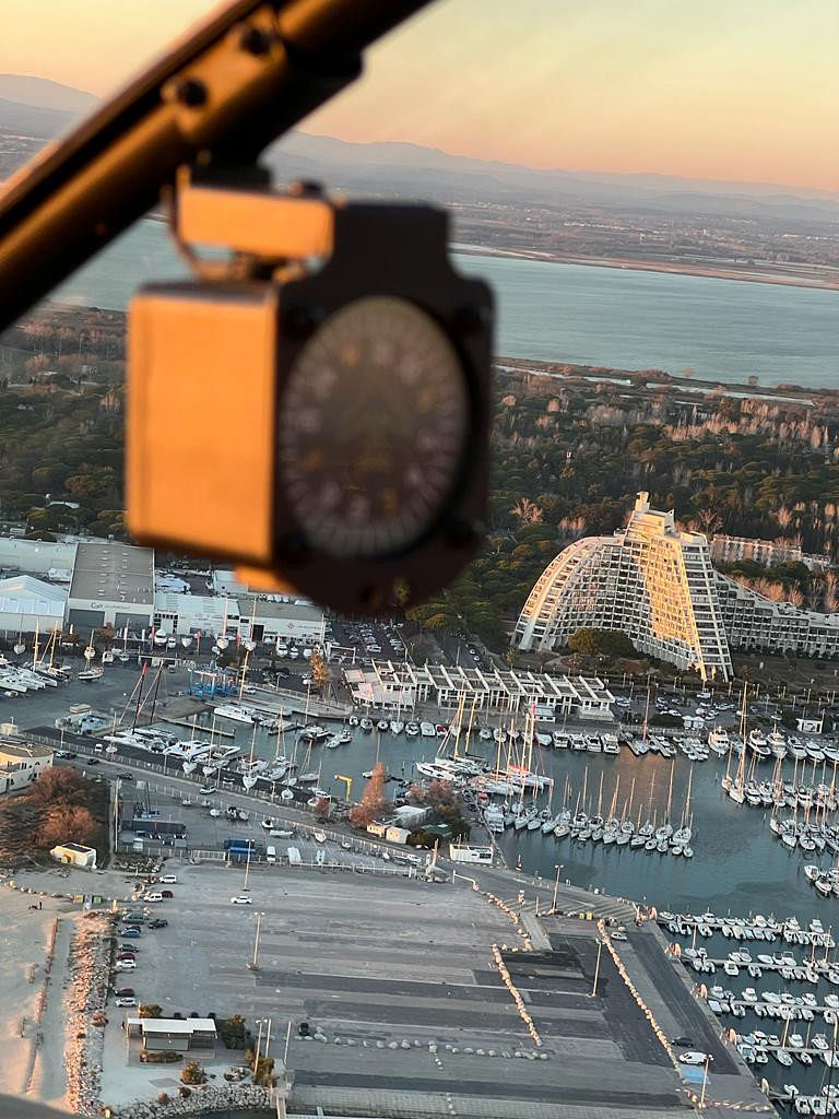 Découverte en hélicoptère du littoral depuis Candillargues