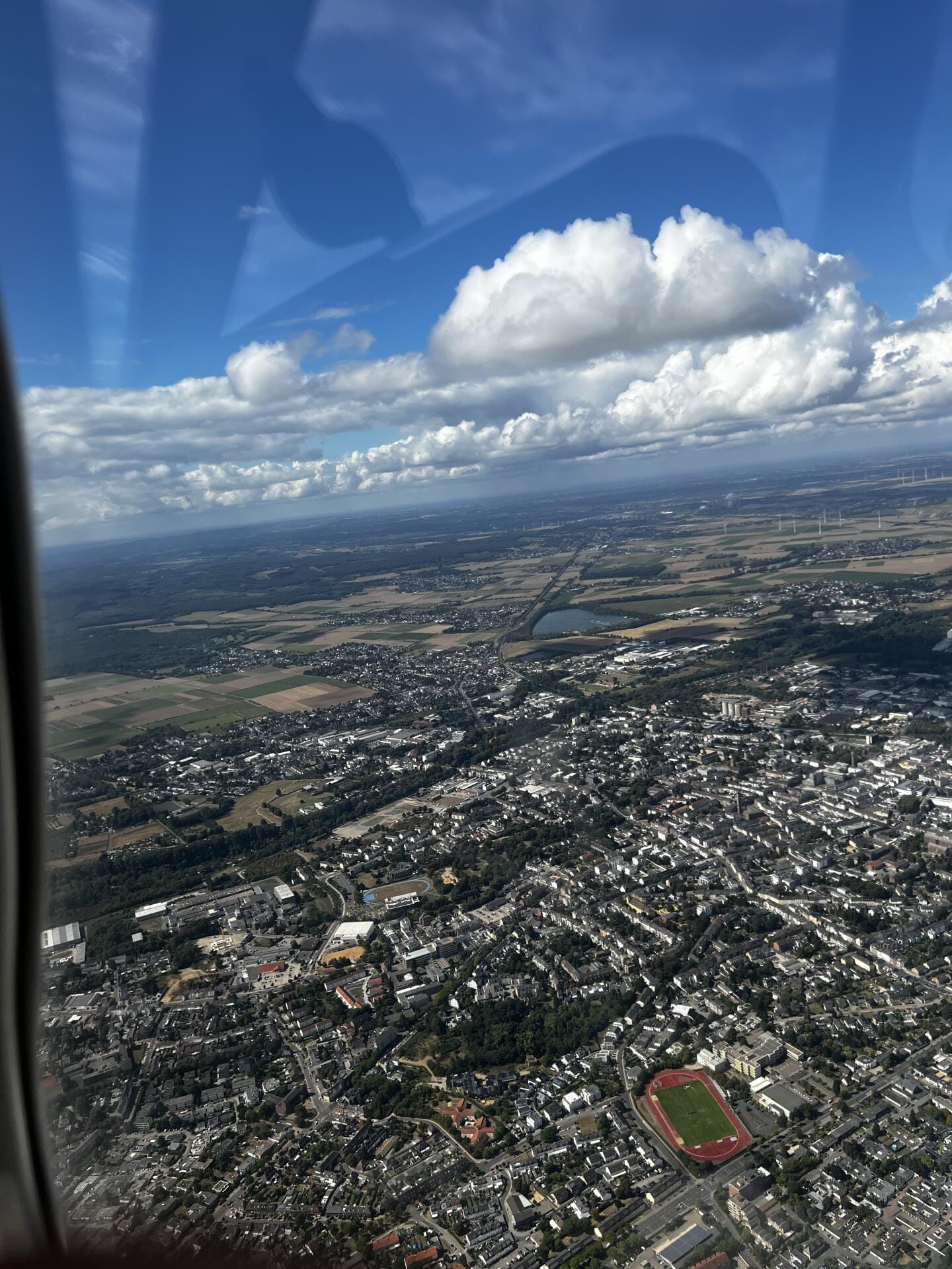 Düren aus der Vogelperspektive