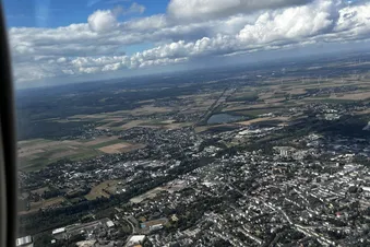 Düren aus der Vogelperspektive