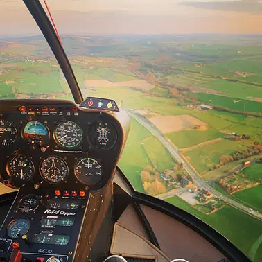 5 min Helicopter Buzz Flight of Yorkshire