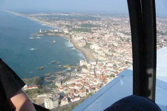 Survol de la côte Basque (2 ou 3 passagers en DR 400)