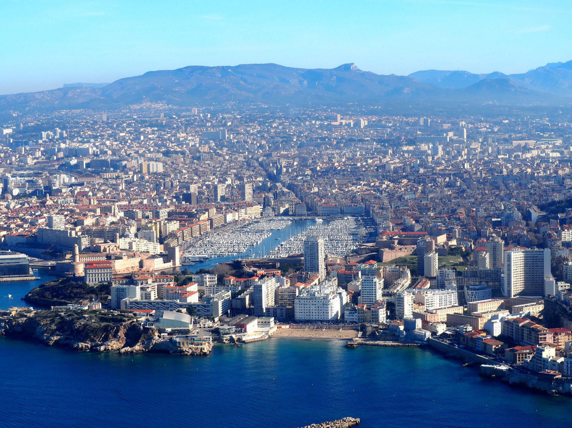 Marseille en majesté - circuit aérien du littoral