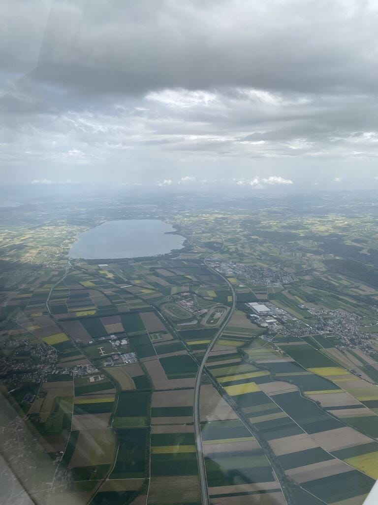 Flugtaufe mit Zwischenlandung in Bern-Belp