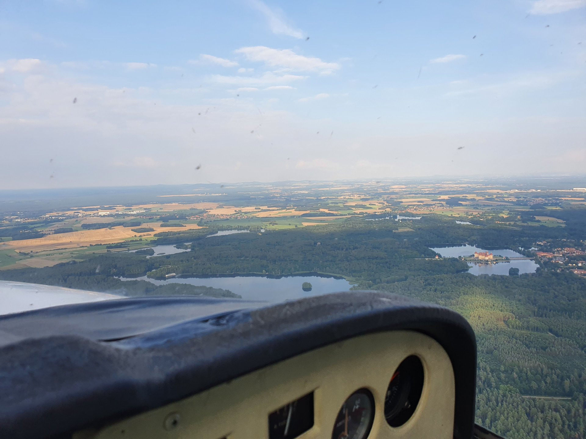 Rundflug Senftenberg > Lübbennau > Cottbus > Spremberg (RAA)