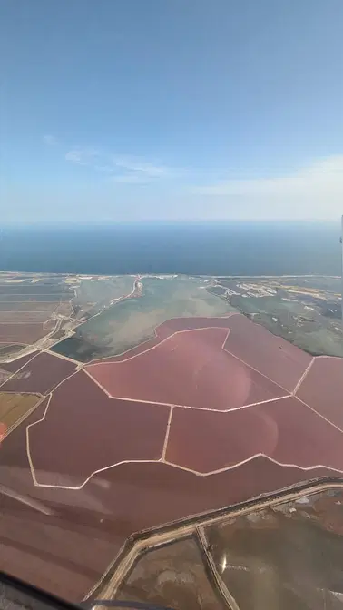 Survol de la Camargue