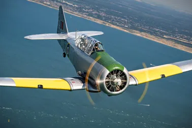 Vintage Harvard Warbird Experience - 30 mins near London.