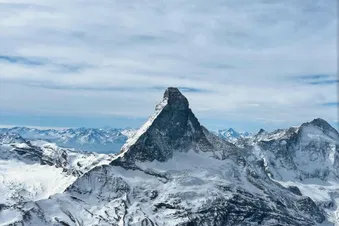 Auf Augenhöhe mit dem Matterhorn