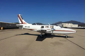 Flugzeug in Ajaccio