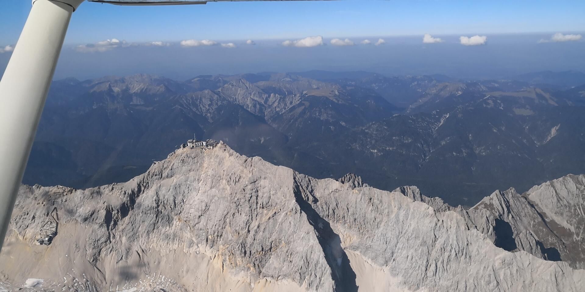 Zugspitze - Flugabenteuer in die Alpen