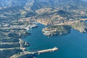 Survol de la Côte Rocheuse - Canet - Collioure - Cerberes