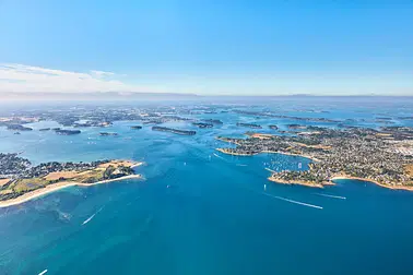 Les Côtes d'Armor et le Golfe du Morbihan vus du ciel !