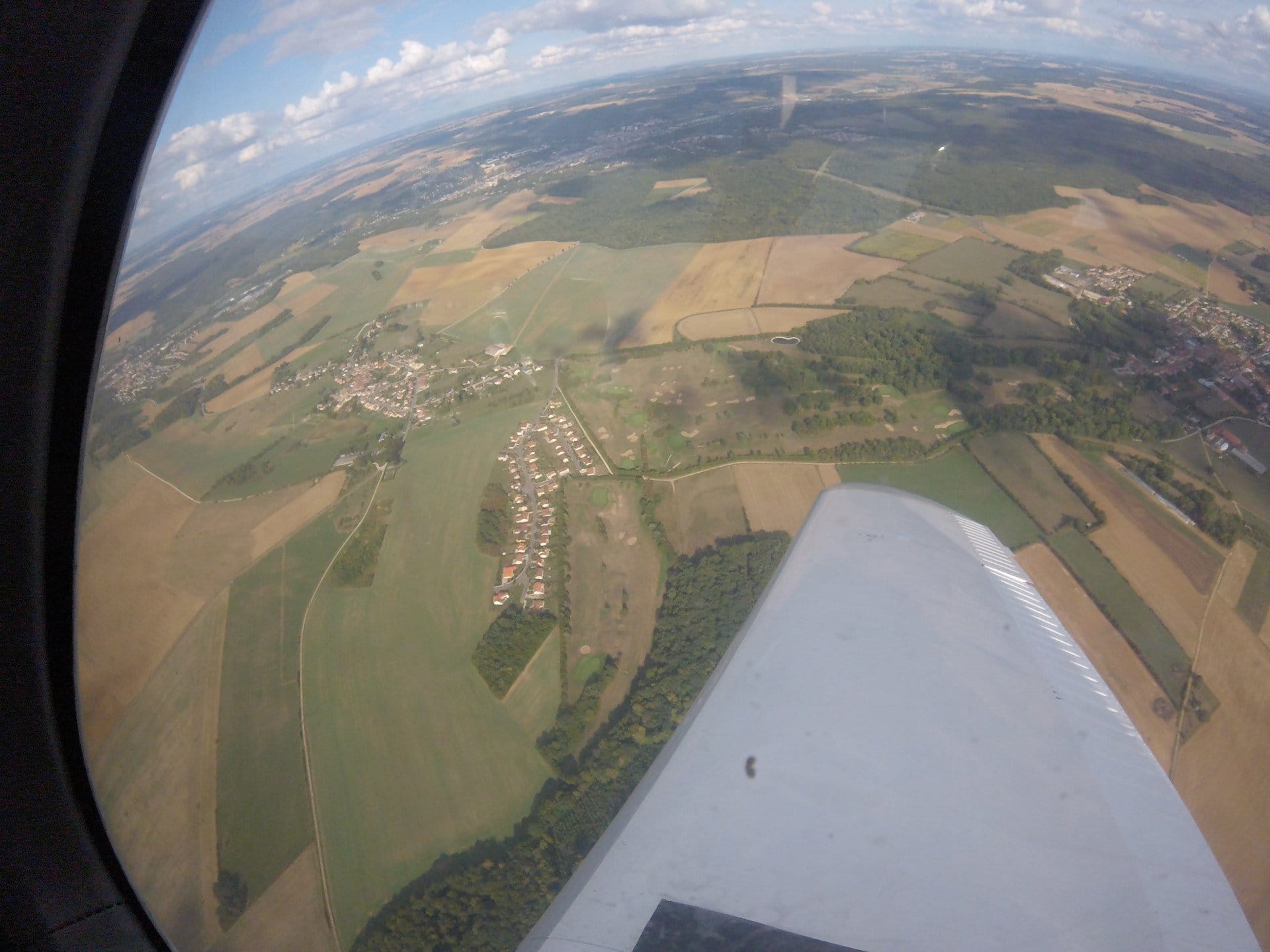 La Champagne vue du ciel