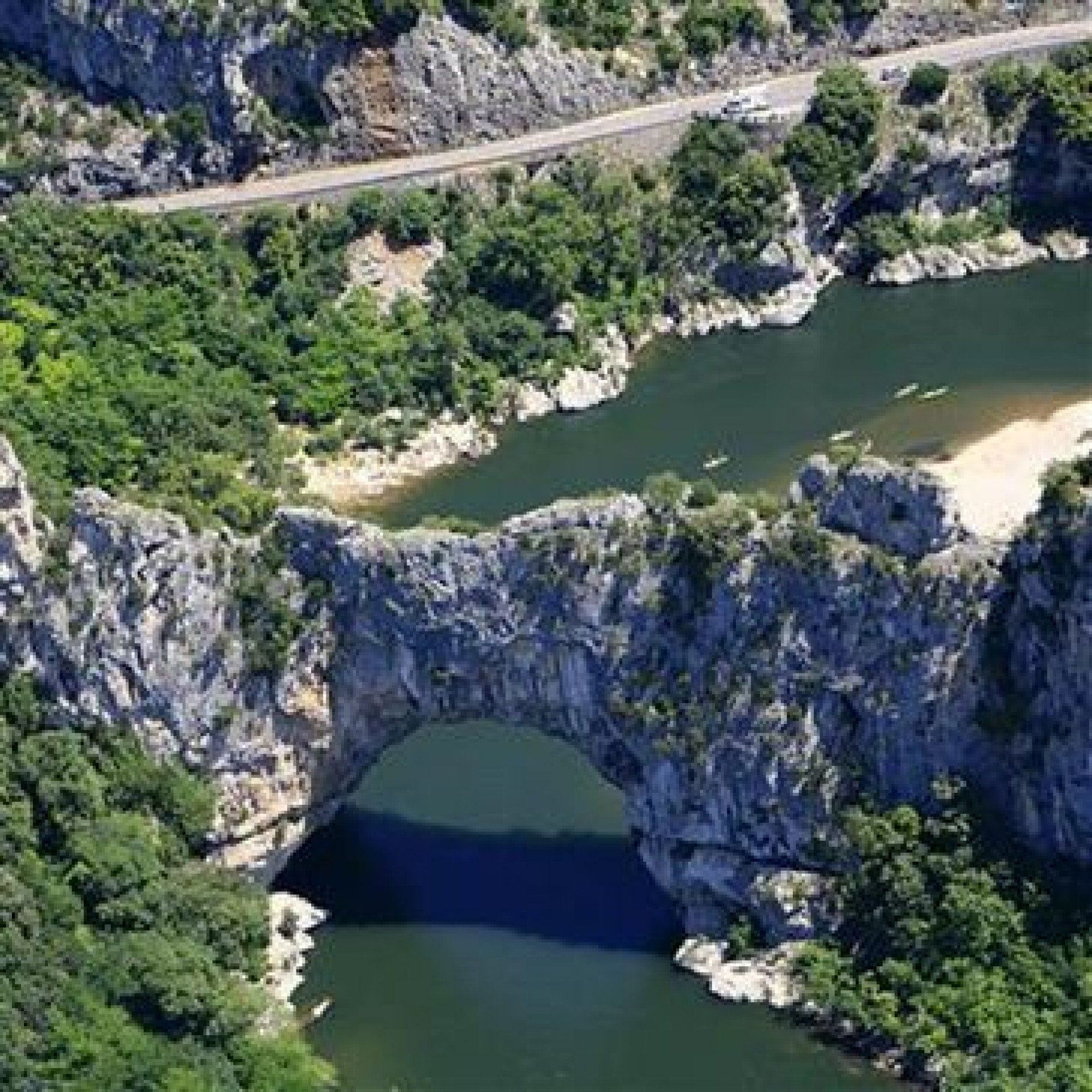 Survol de l'Ardèche