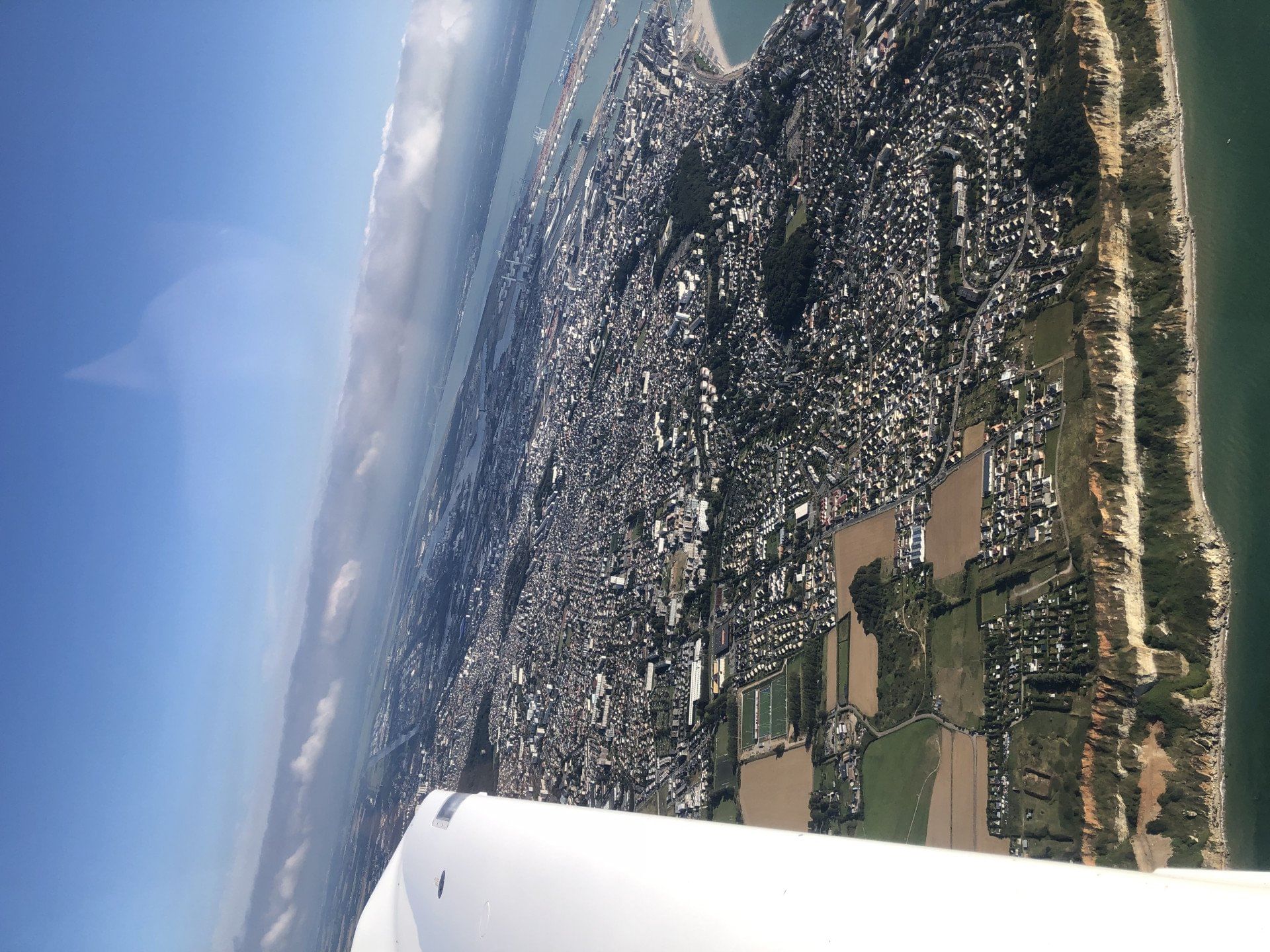 Etretat, Deauville, plages du débarquement en CIRRUS SR20