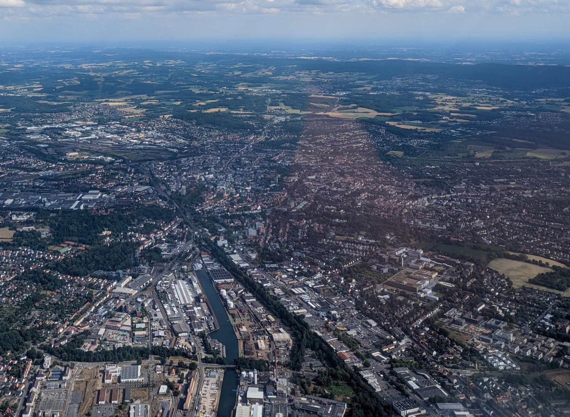 Osnabrück aus dem Hubschrauber erleben!