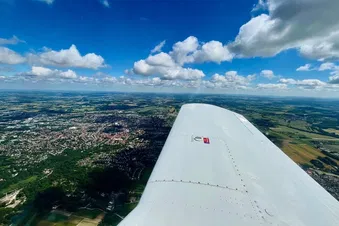 Rundflug über das Münsterland