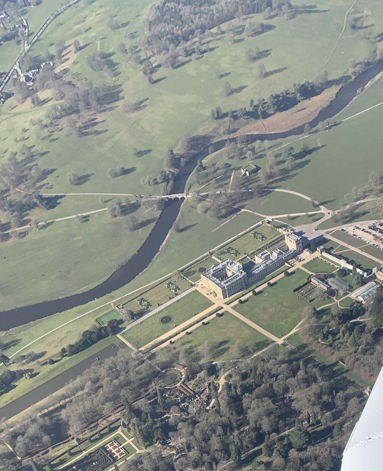 Lunch at Sleap on the Welsh border