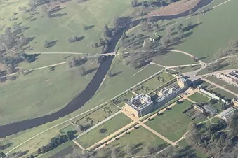 Lunch at Sleap on the Welsh border