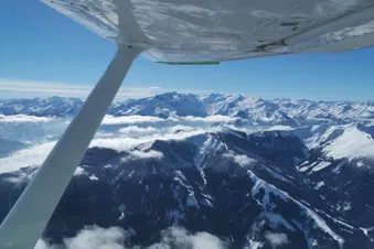 Alpenrundflug von Ingolstadt aus