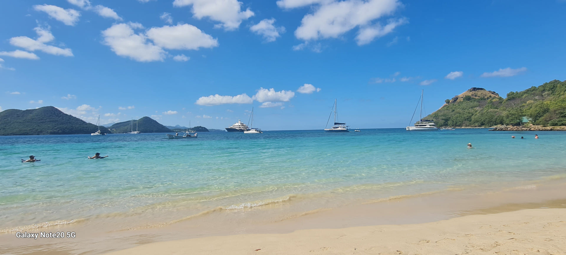 Découvert du Nord de Saint Lucia
