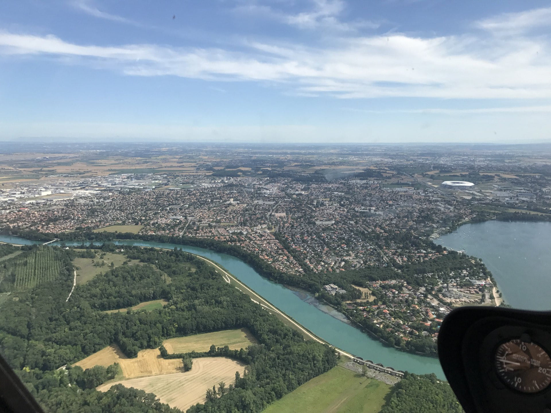 L' Ouest Lyonnais en Hélicoptère - 20 min
