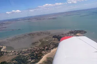 Au dessus de l'île d'Aix