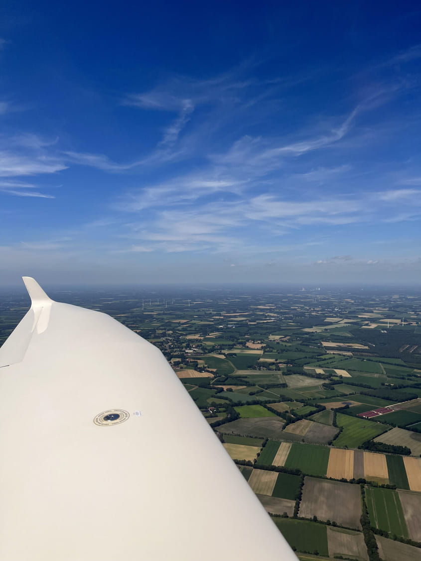 30 Minuten Rundflug Münster