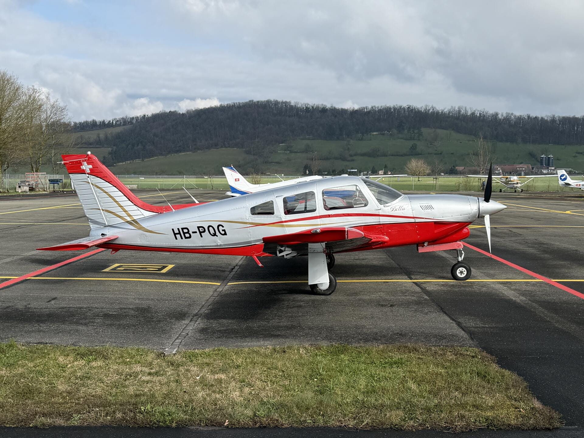 Flug von Birrfeld nach Straubing /. Regensburg