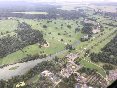 Follow the River Great Ouse in a private Helicopter