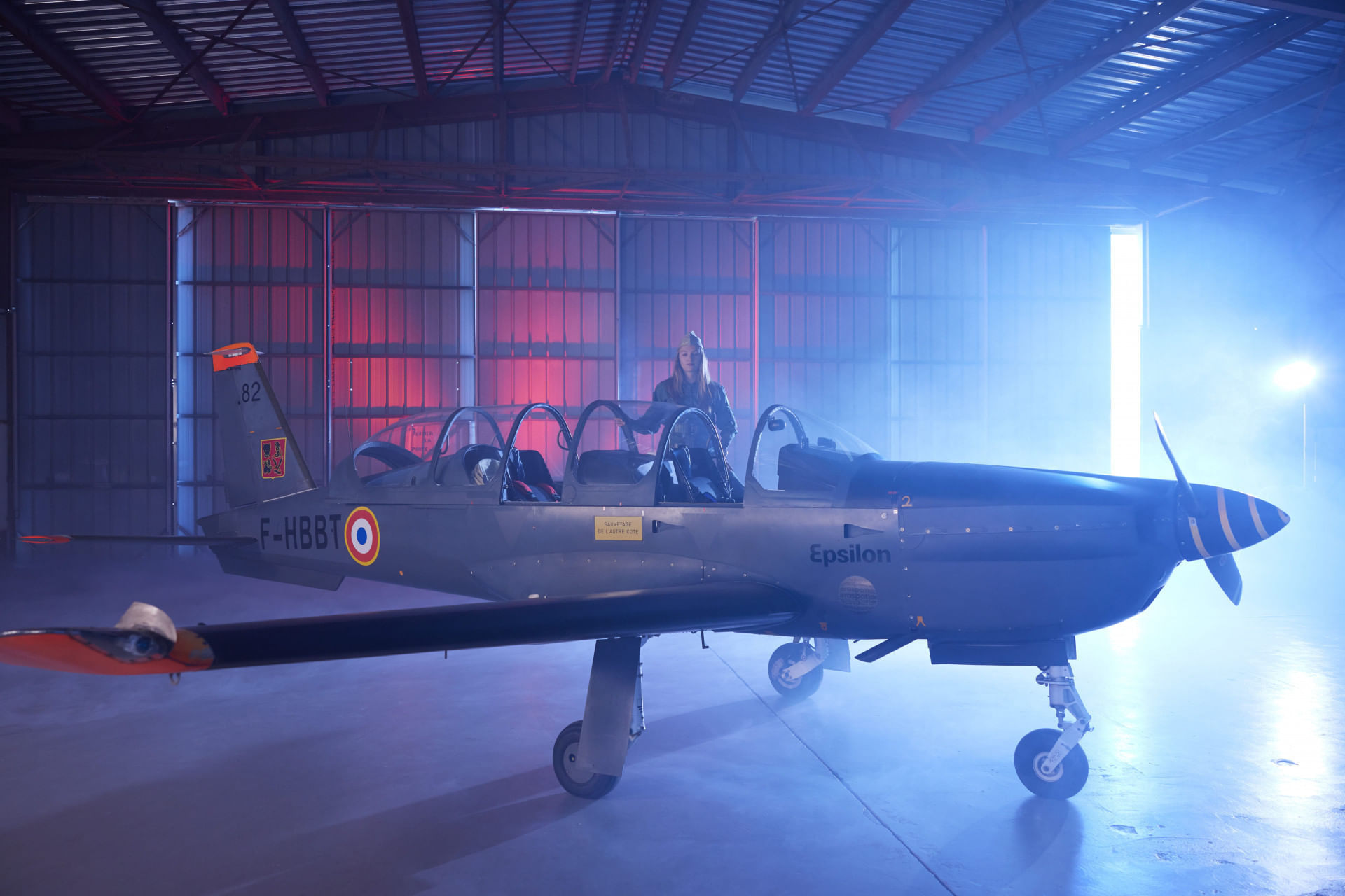 Baptême en Avion Militaire près de Paris