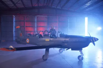 Baptême en Avion Militaire près de Paris