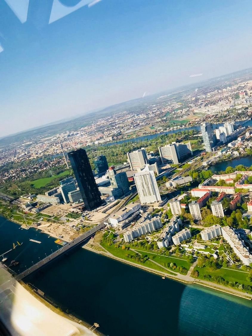 Wien aus der Vogelperspektive (5 Passagiere)